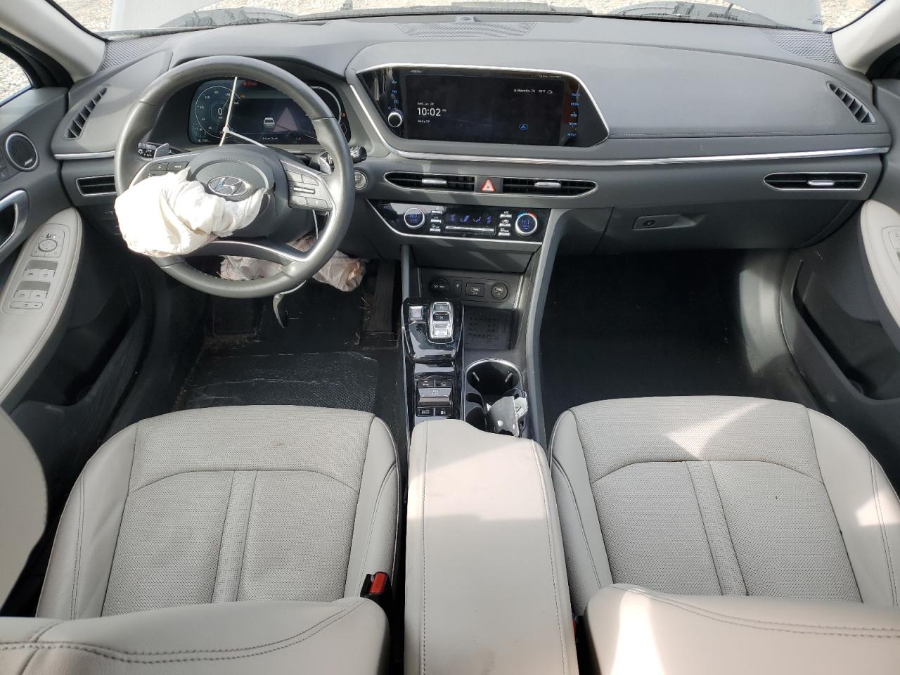2023 Hyundai Sonata VIN KMHL34J22PA247662 Copart auction photo, front end damage thumbnail 8