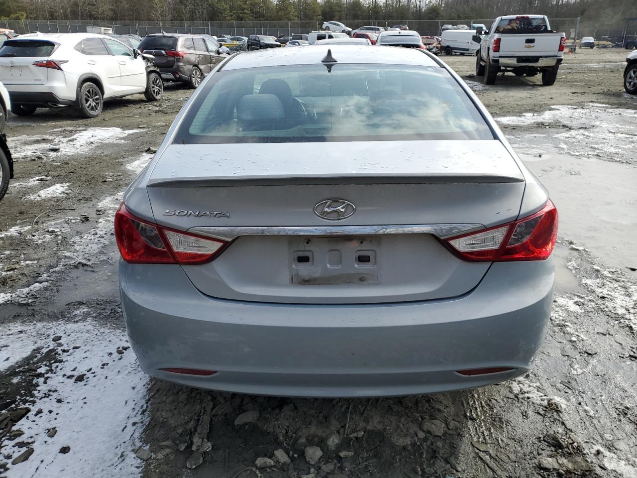 2013 Hyundai Sonata VIN 5NPEB4AC0DH752595 Copart auction photo, all over damage thumbnail 6