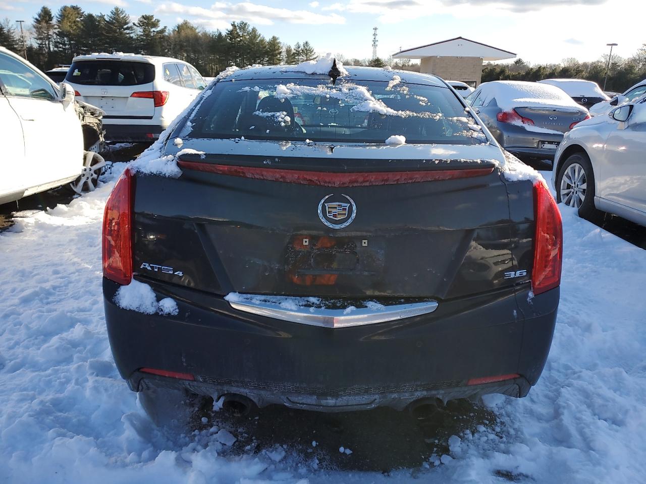 2014 Cadillac ATS VIN 1G6AH5S31E0131949 Copart auction photo, front end / minor dent/scratches damage thumbnail 6
