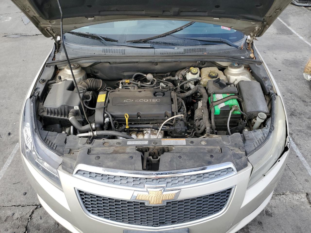 2014 Chevrolet Cruze VIN 1G1PA5SGXE7344073 Copart auction photo, rear end damage thumbnail 11