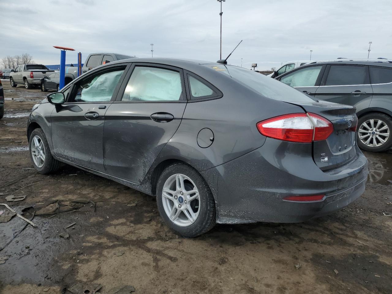 2019 Ford Fiesta VIN 3FADP4BJ4KM118374 Copart auction photo, rear end damage thumbnail 2