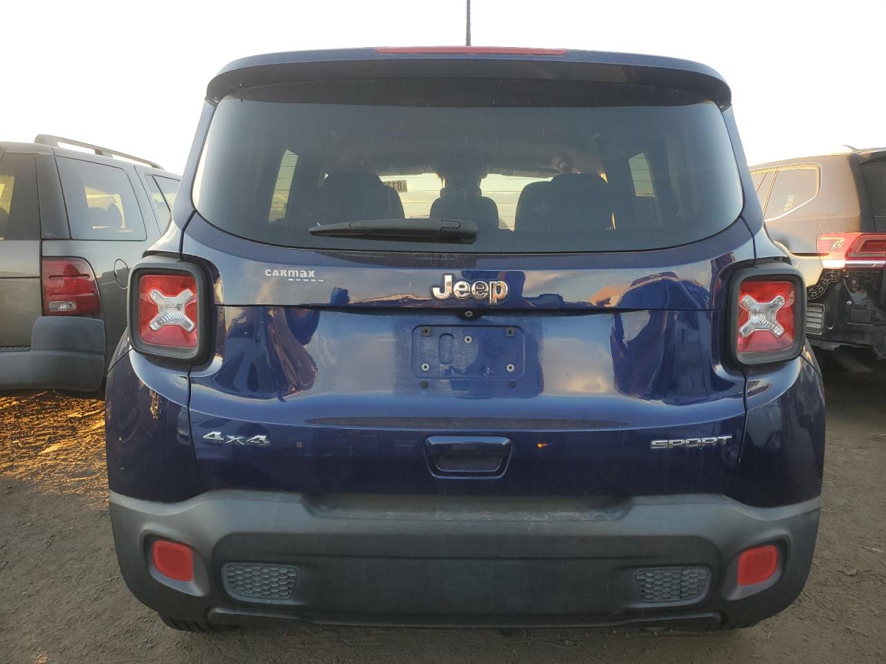 2018 Jeep Renegade VIN ZACCJBAB3JPG94605 Copart auction photo, front end damage thumbnail 6