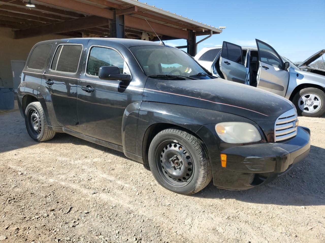 2010 Chevrolet HHR VIN 3GNBAADB0AS527528 Copart auction photo, side / front end damage thumbnail 4