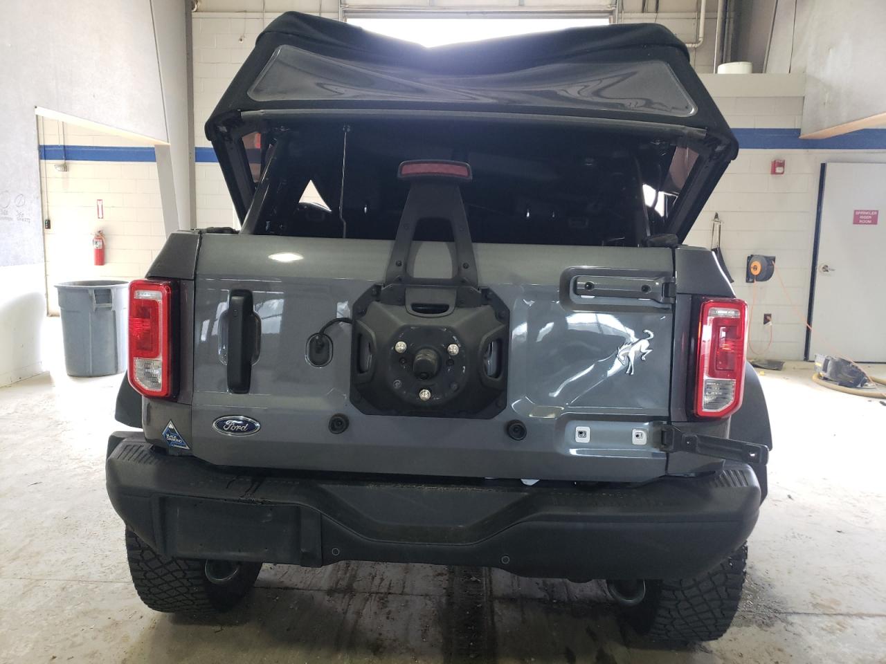 2021 Ford Bronco VIN 1FMEE5DH2MLA86853 Copart auction photo, all over damage thumbnail 6