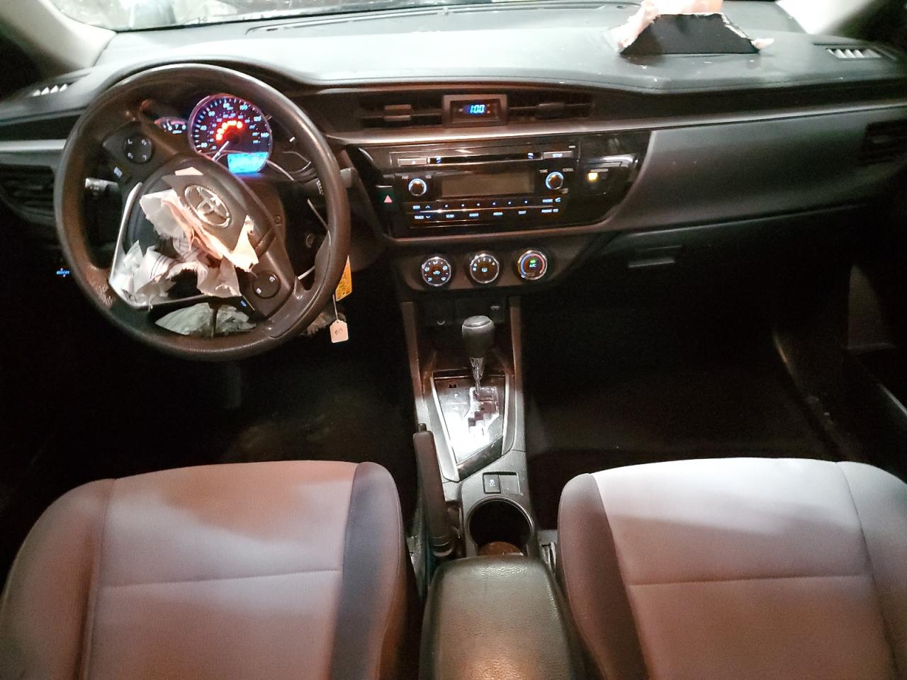 2015 Toyota Corolla VIN 5YFBURHEXFP314478 Copart auction photo, front end / side damage thumbnail 8