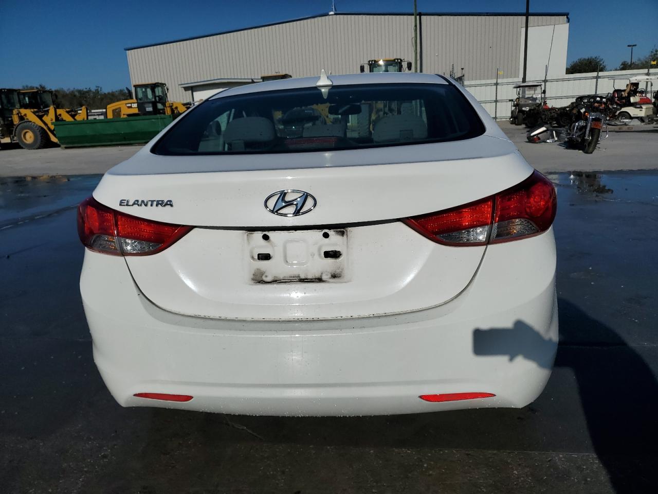 2013 Hyundai Elantra VIN 5NPDH4AE5DH403038 Copart auction photo, side damage thumbnail 6