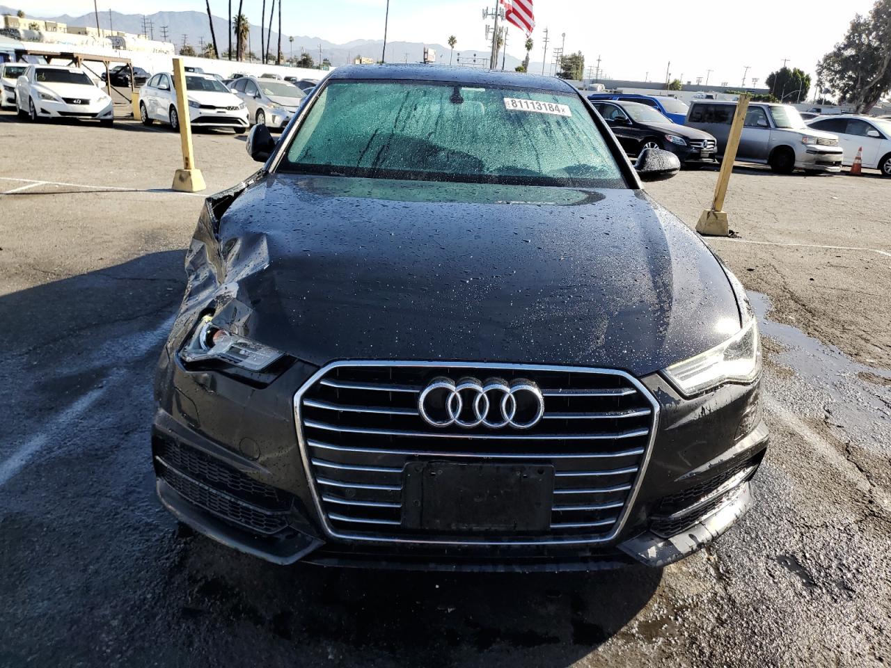 2017 Audi A6 VIN WAUC8AFC4HN069847 Copart auction photo, front end / minor dent/scratches damage thumbnail 5