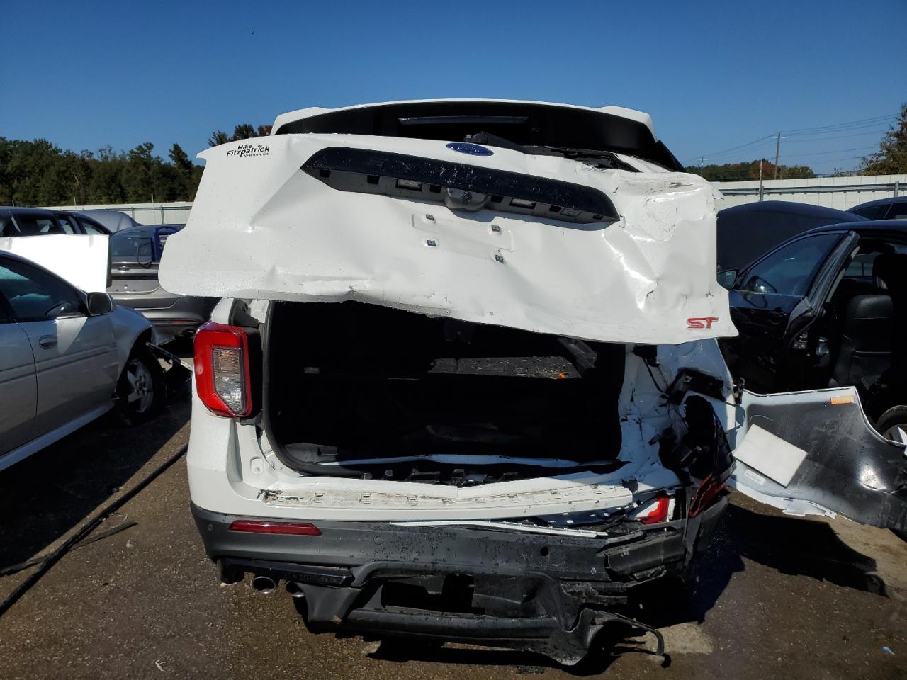 2023 Ford Explorer VIN 1FM5K8GC1PGA87449 Copart auction photo, rear end / front end damage thumbnail 6