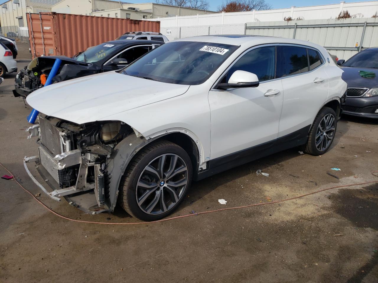 2018 BMW X2 VIN WBXYJ5C37JEF82451 - Copart auction photo