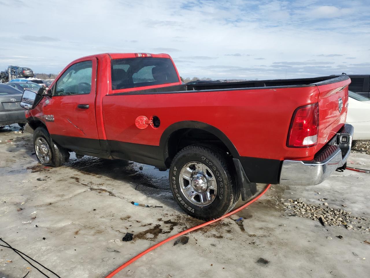 2015 RAM 2500 VIN 3C6LR5AT3FG673644 Copart auction photo, rollover damage thumbnail 2