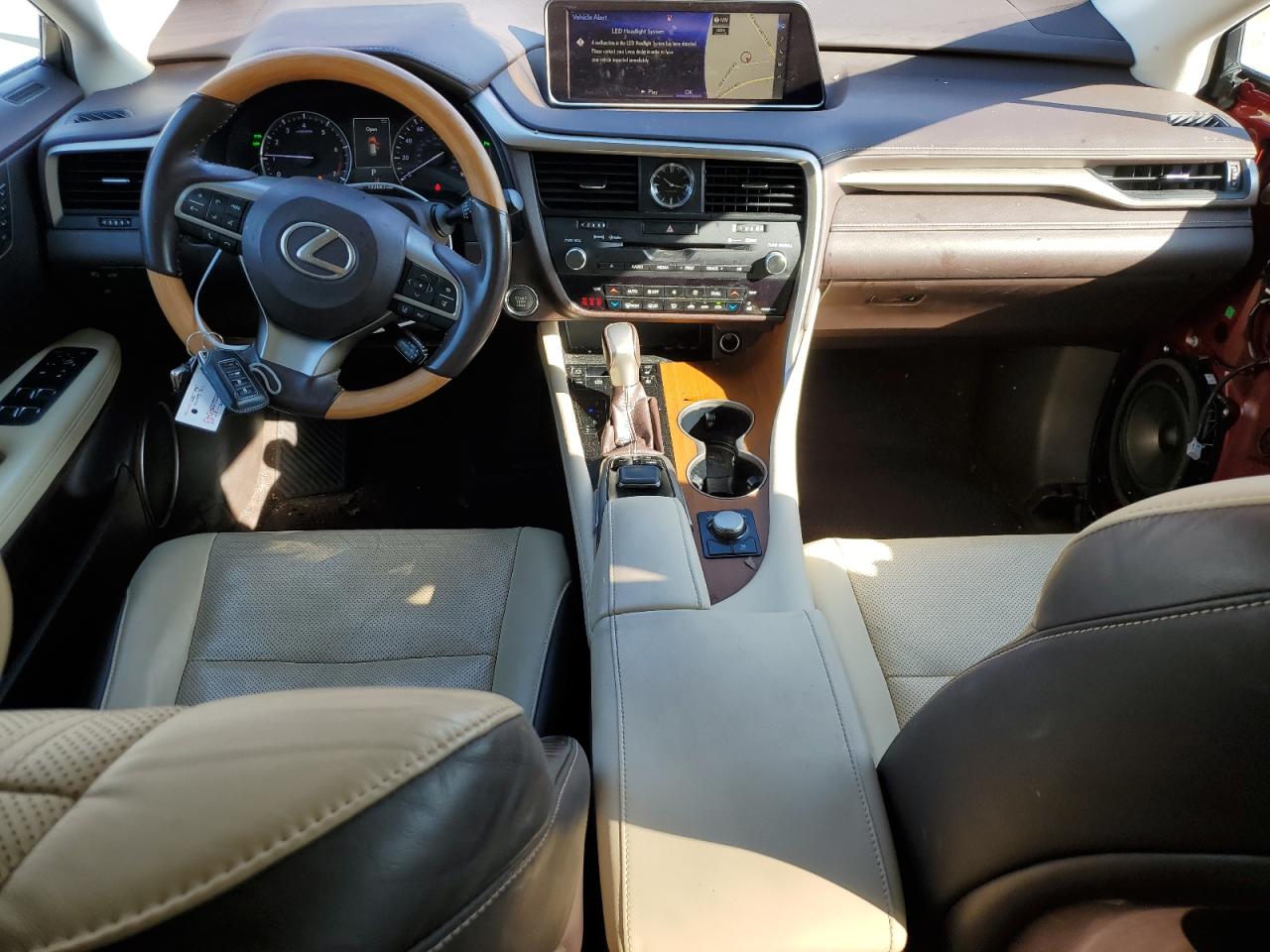 2018 Lexus RX VIN 2T2ZZMCA5JC107945 Copart auction photo, front end / side damage thumbnail 8