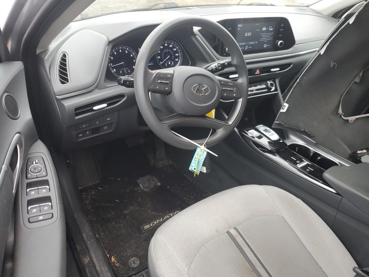 2020 Hyundai Sonata VIN 5NPEG4JA2LH060031 Copart auction photo, rear end / front end damage thumbnail 8