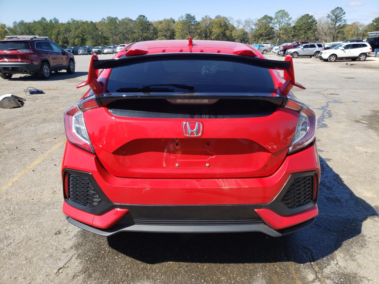 2017 Honda Civic VIN SHHFK7H62HU216174 Copart auction photo, front end damage thumbnail 6
