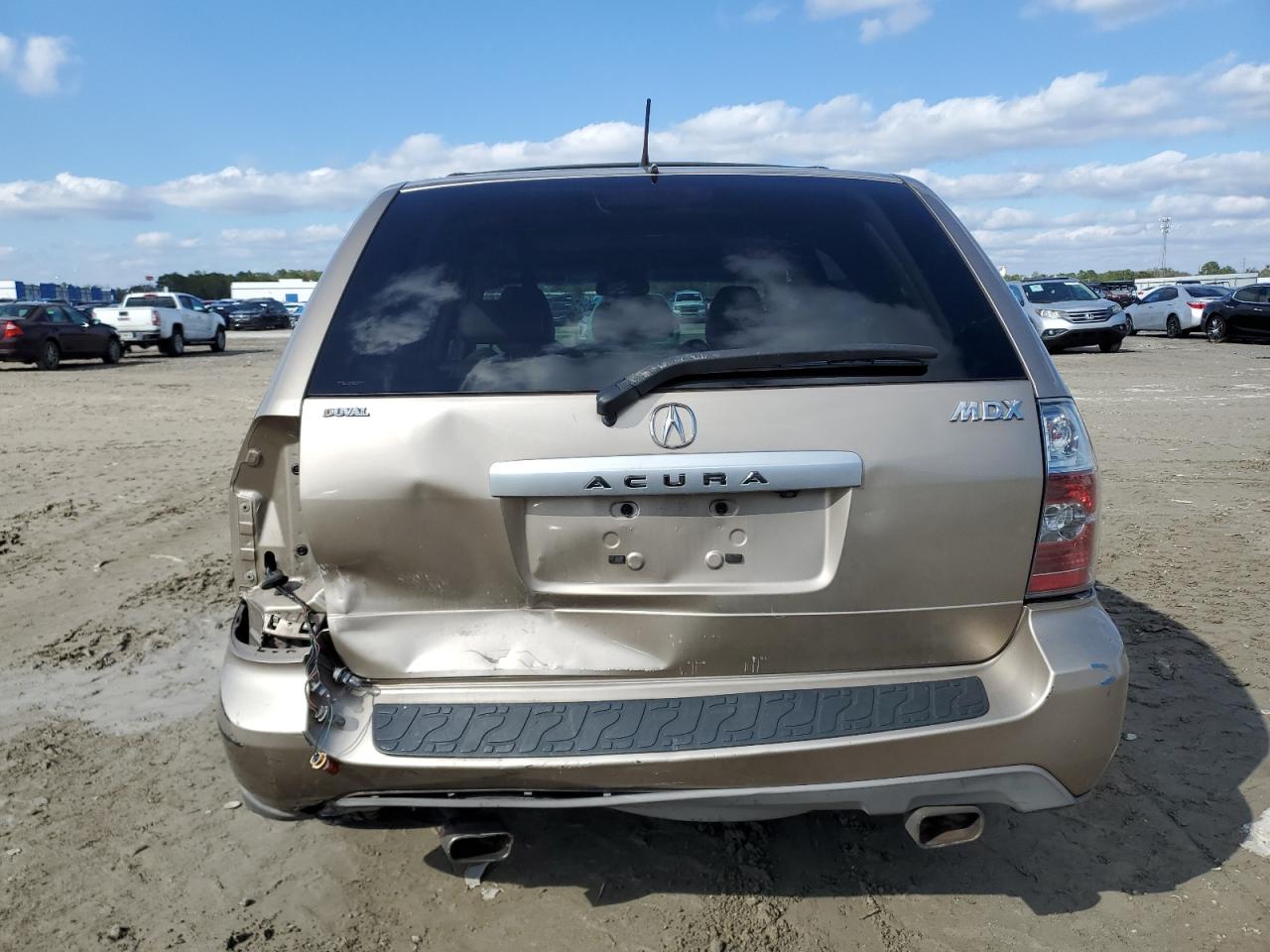 2004 Acura MDX VIN 2HNYD18804H547045 Copart auction photo, rear end damage thumbnail 6