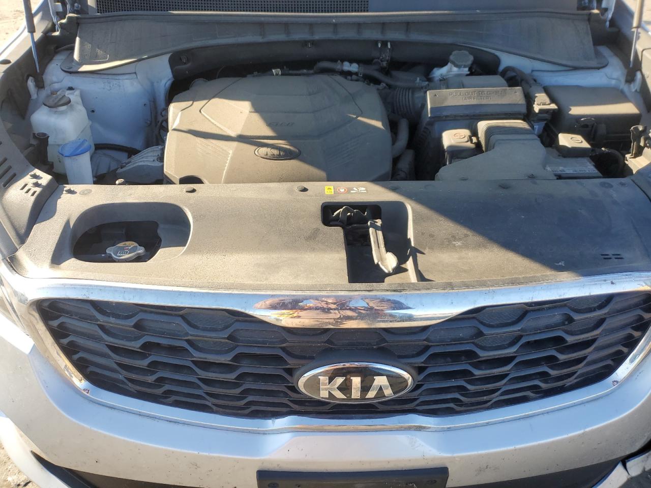 2019 KIA Sorento VIN 5XYPG4A55KG570391 Copart auction photo, rear end / front end damage thumbnail 12