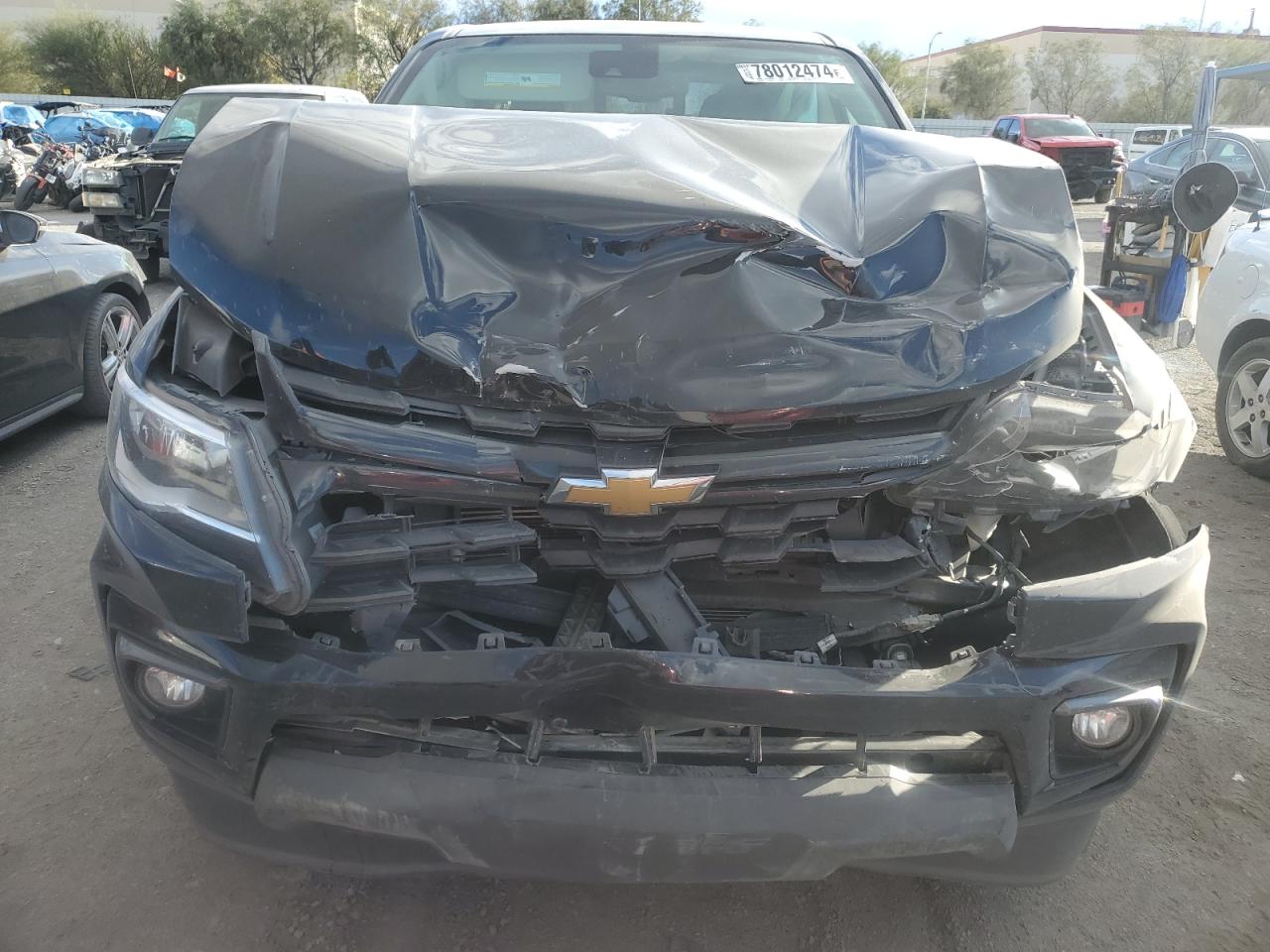 2021 Chevrolet Colorado VIN 1GCGSCEN0M1293736 Copart auction photo, front end damage thumbnail 5
