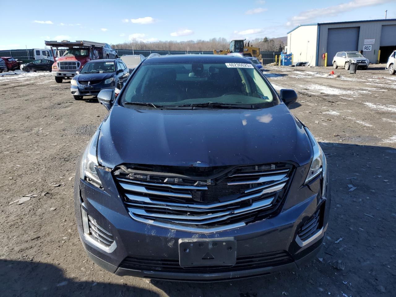 2017 Cadillac XT5 VIN 1GYKNDRS1HZ173484 Copart auction photo, front end / side damage thumbnail 5