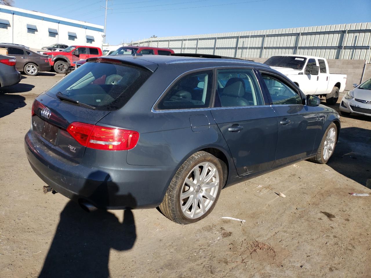 2010 Audi A4 VIN WAUWFAFLXAA128352 Copart auction photo, side damage thumbnail 3