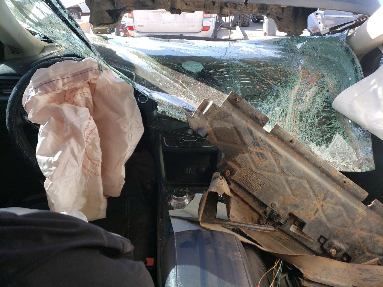 2019 Ford Fusion VIN 3FA6P0HD3KR199423 Copart auction photo, rollover damage thumbnail 8