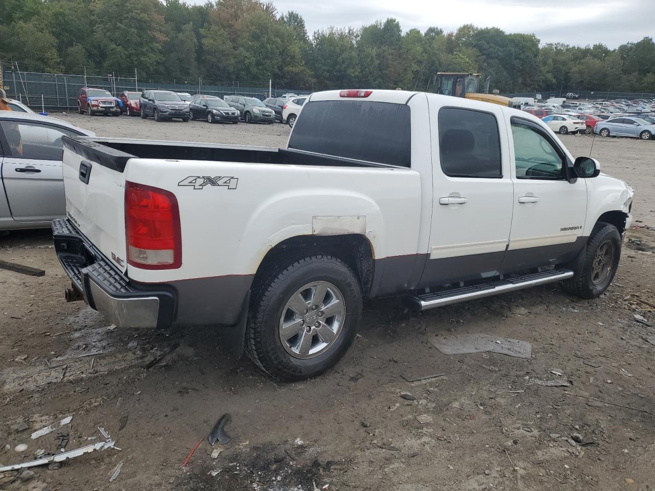2009 GMC Sierra VIN 3GTEK33M59G255588 Copart auction photo, front end damage thumbnail 3