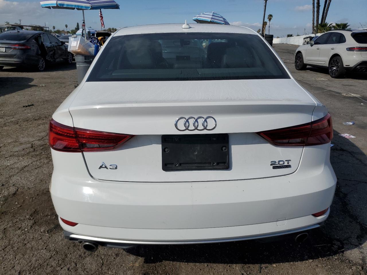 2018 Audi A3 VIN WAUB8GFF3J1000914 Copart auction photo, rear end / minor dent/scratches damage thumbnail 6