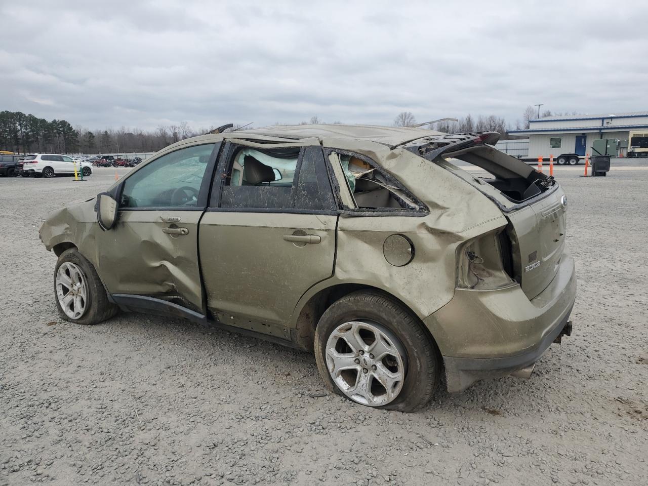 2012 Ford Edge VIN 2FMDK3JC0CBA11441 Copart auction photo, all over damage thumbnail 2