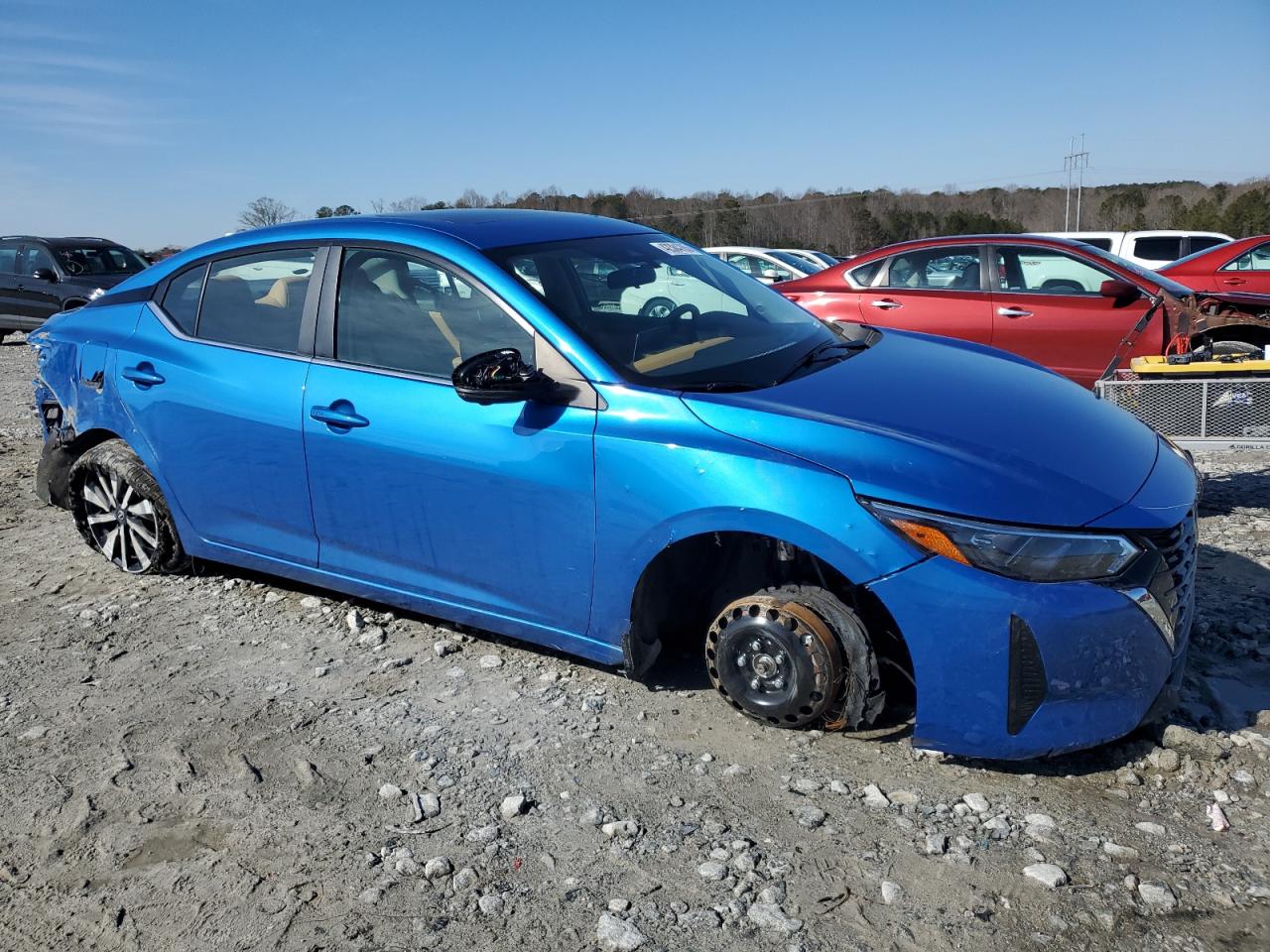 2024 Nissan Sentra VIN 3N1AB8CV6RY291209 Copart auction photo, all over damage thumbnail 4