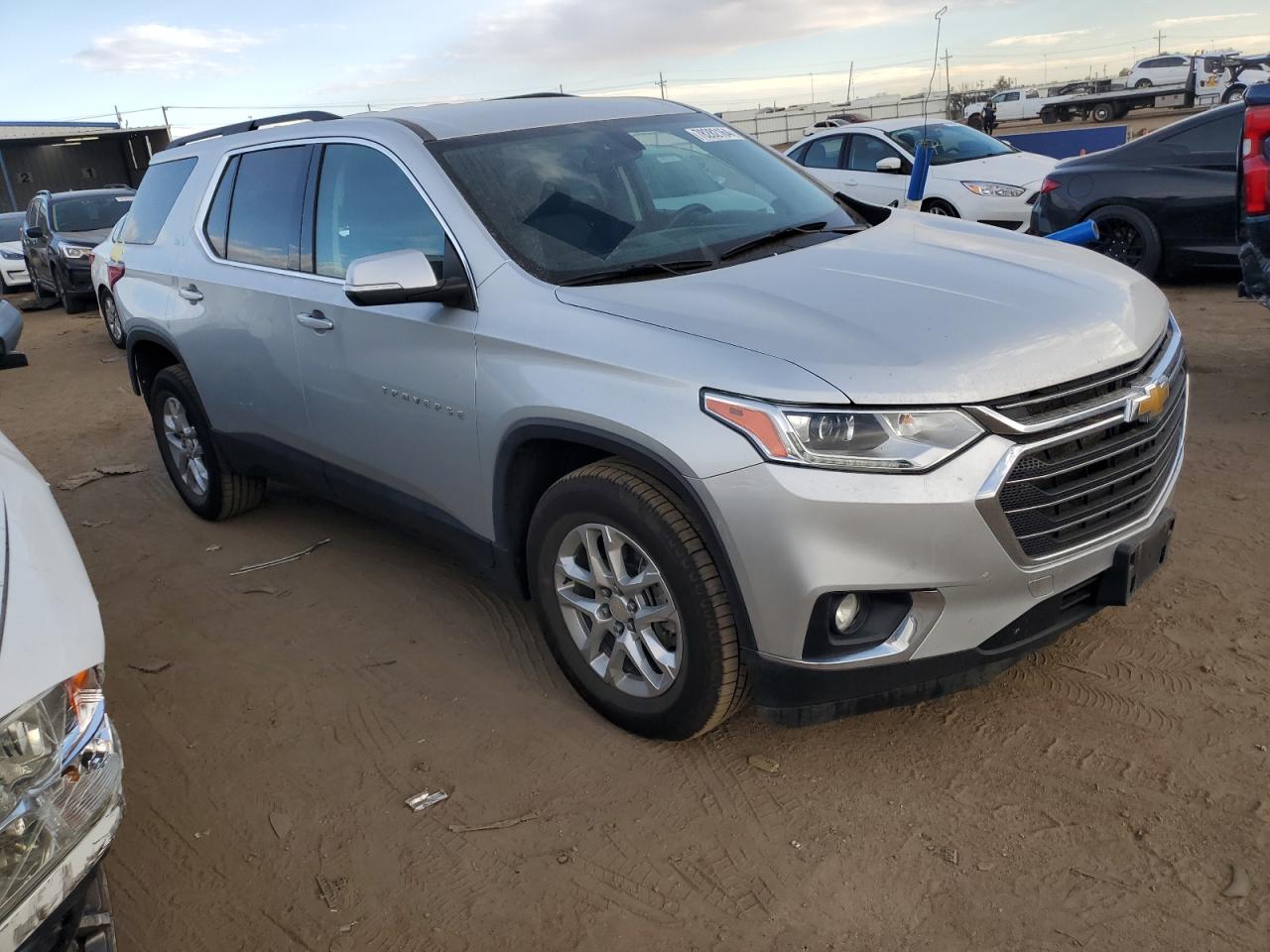 2021 Chevrolet Traverse VIN 1GNERGKWXMJ164952 Copart auction photo, rear end damage thumbnail 4