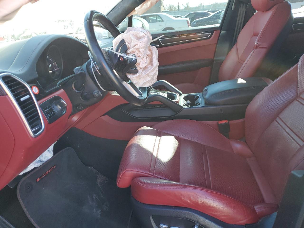 2021 Porsche Cayenne VIN WP1AG2AY5MDA34500 Copart auction photo, front end / mechanical damage thumbnail 7