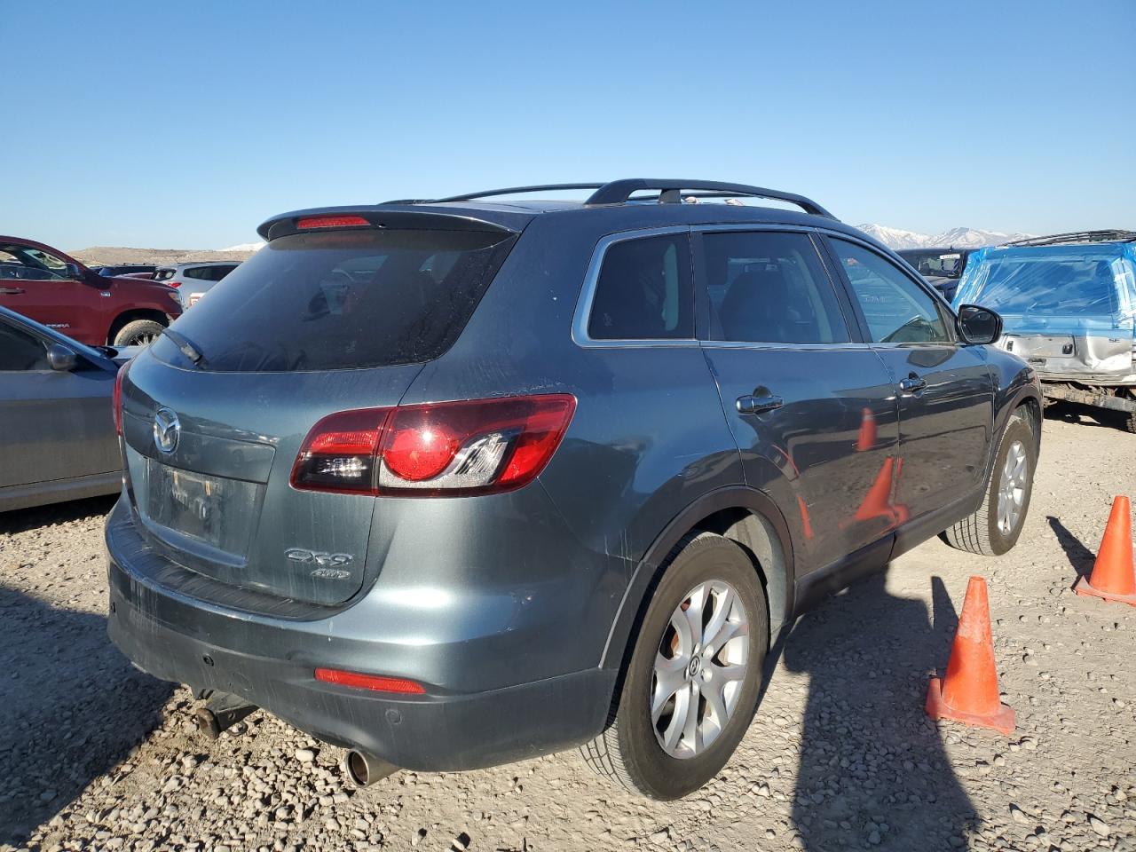 2013 Mazda CX-9 VIN JM3TB3CV5D0411410 Copart auction photo, rear end / side damage thumbnail 3