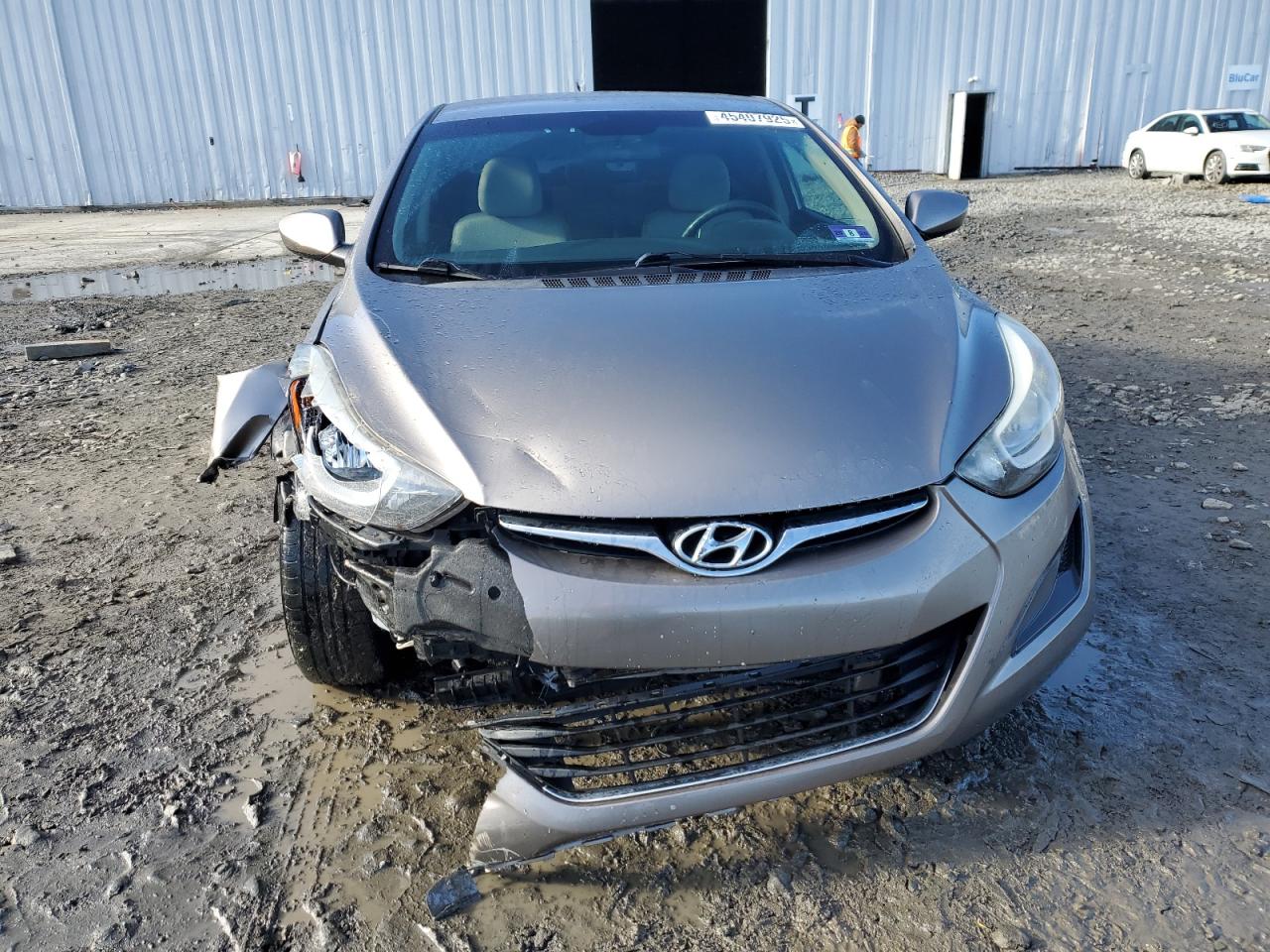2014 Hyundai Elantra VIN 5NPDH4AE8EH485364 Copart auction photo, side damage thumbnail 5