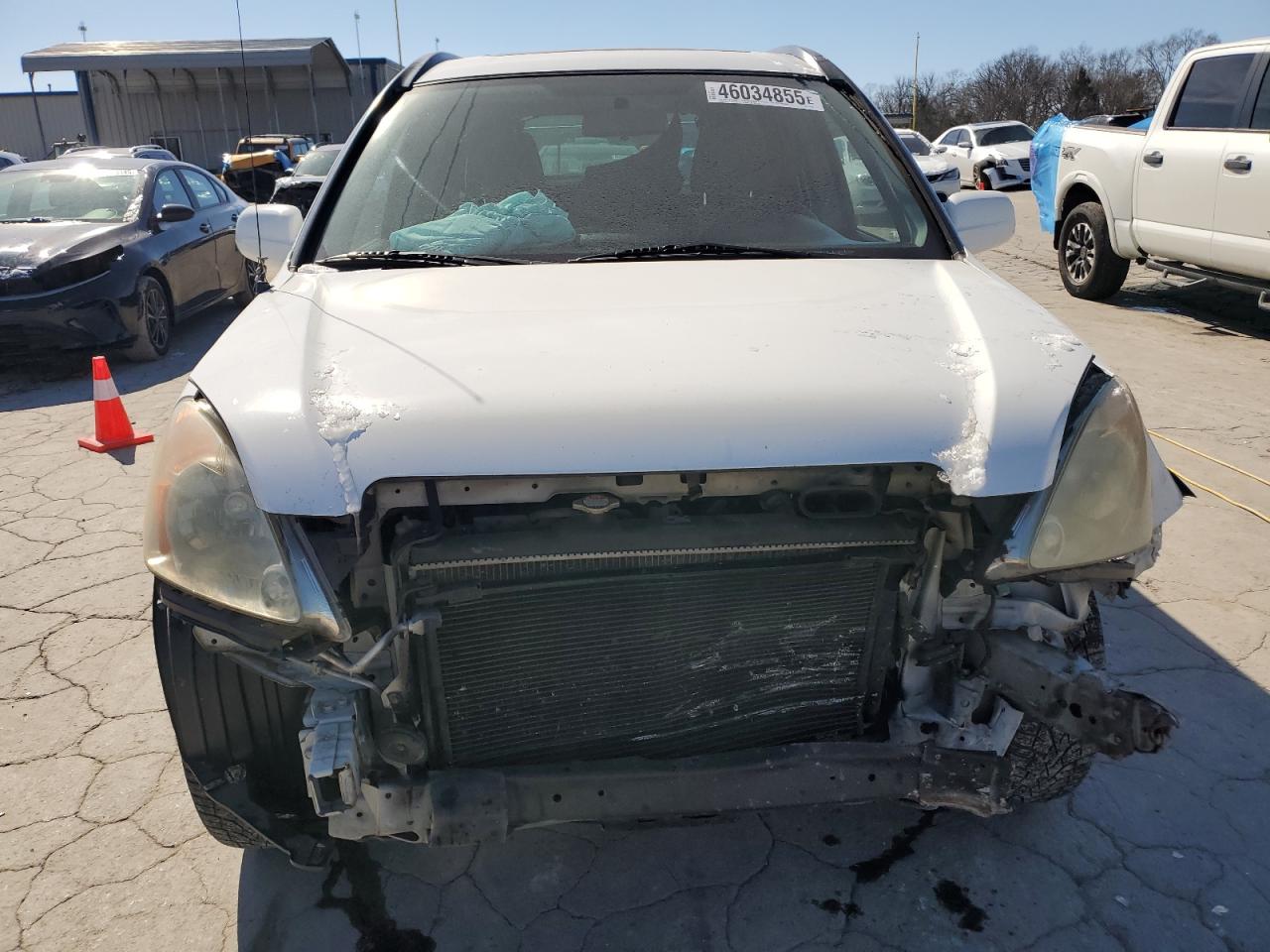 2004 Honda CR-V VIN SHSRD78834U251609 Copart auction photo, front end damage thumbnail 5