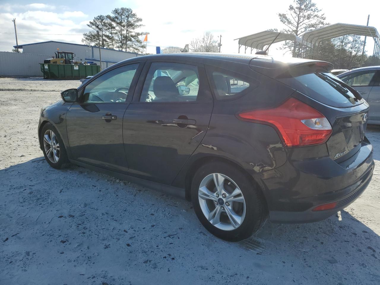 2014 Ford Focus VIN 1FADP3K29EL227096 Copart auction photo, side / rear end damage thumbnail 2