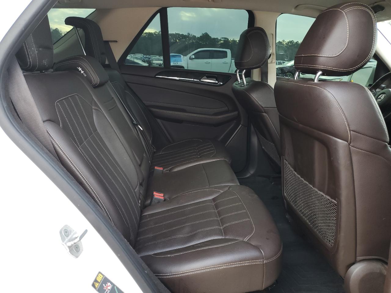 2016 Mercedes-Benz GLE VIN 4JGDA5JB9GA804695 Copart auction photo, rear end / side damage thumbnail 11
