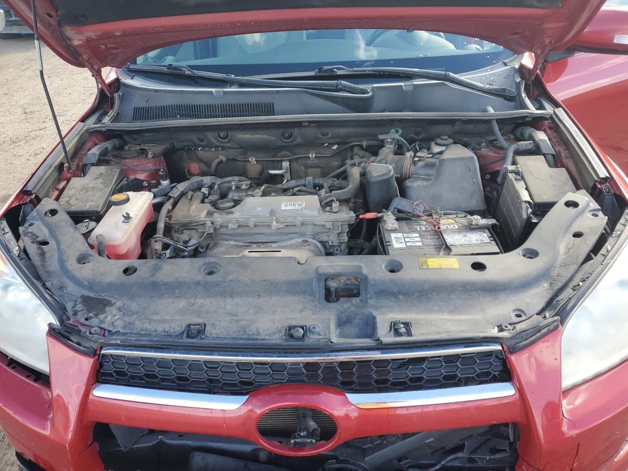 2012 Toyota RAV 4 VIN 2T3DF4DV9CW266601 Copart auction photo, hail damage thumbnail 11