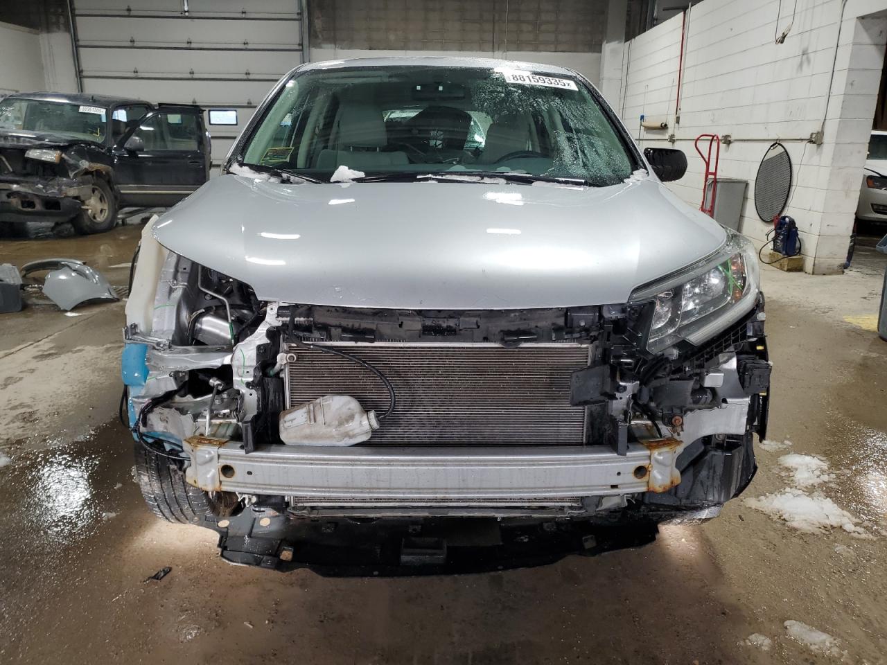 2015 Honda CR-V VIN 5J6RM4H32FL094546 Copart auction photo, front end / side damage thumbnail 5