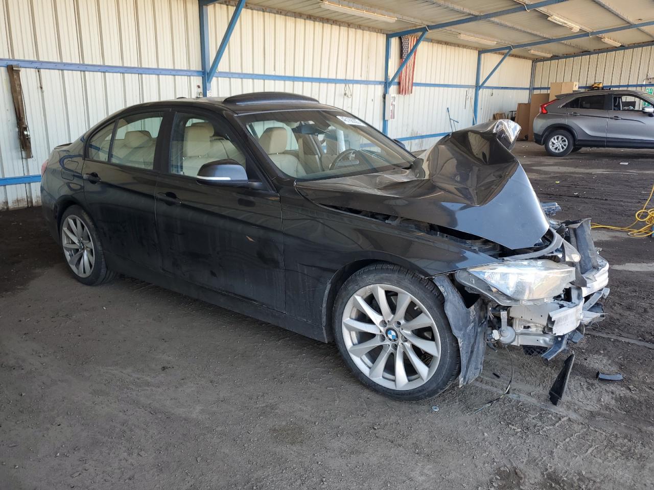 2016 BMW 3er VIN WBA8A3C57GK551997 Copart auction photo, front end damage thumbnail 4