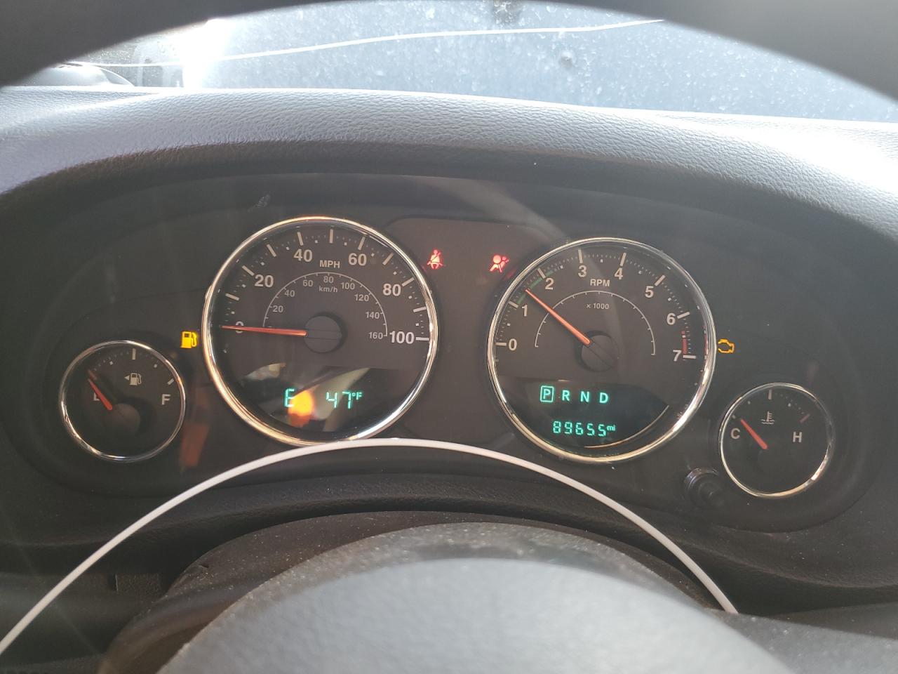 2015 Jeep Wrangler VIN 1C4BJWDG4FL672666 Copart auction photo, rear end damage thumbnail 9