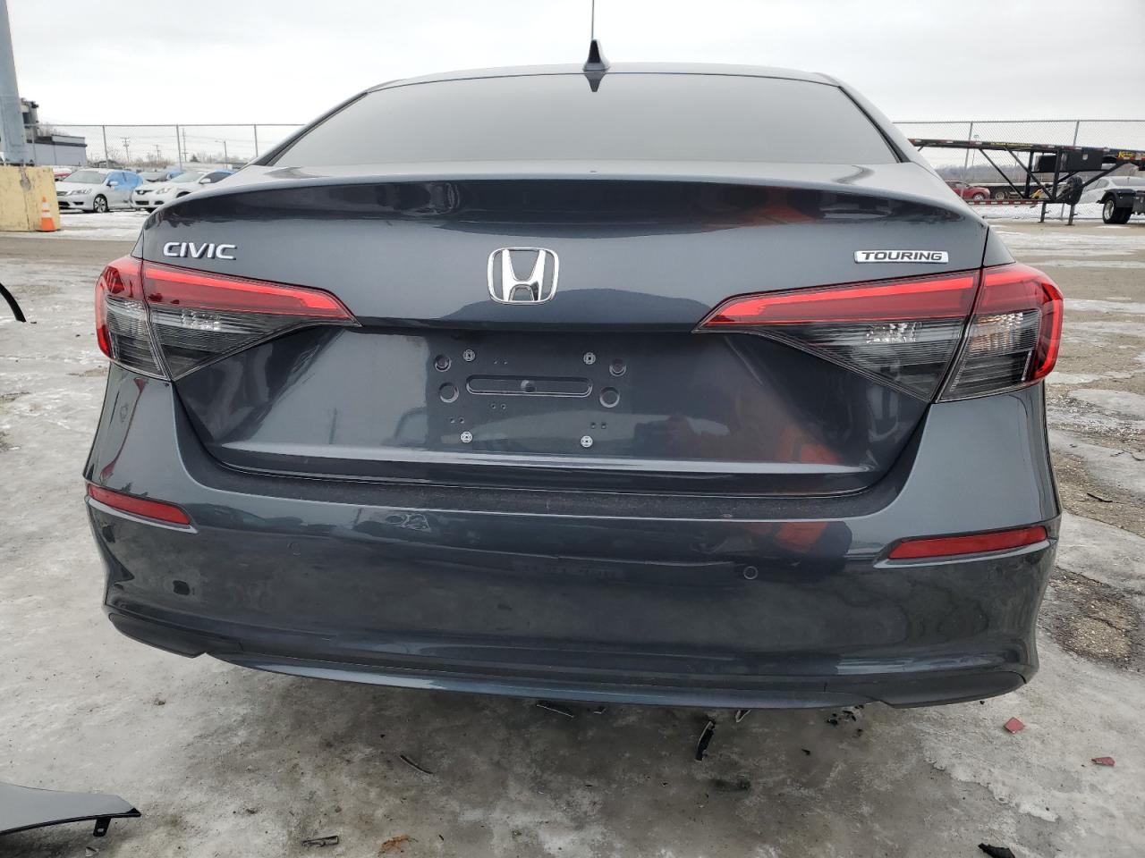 2024 Honda Civic VIN 2HGFE1F92RH339876 Copart auction photo, side / front end damage thumbnail 6
