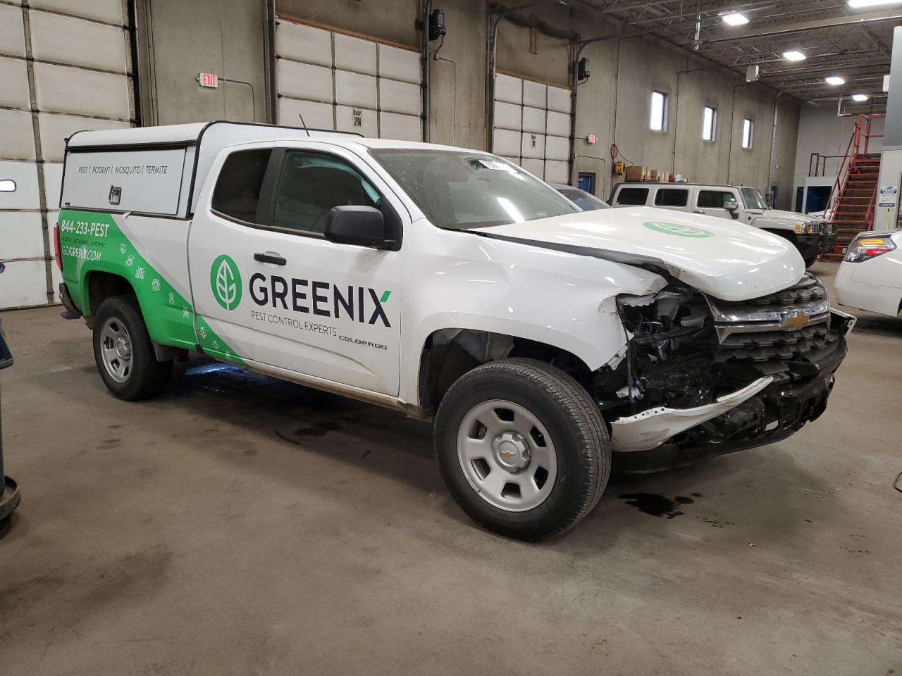 2022 Chevrolet Colorado VIN 1GCHSBEA3N1270948 Copart auction photo, front end damage thumbnail 4