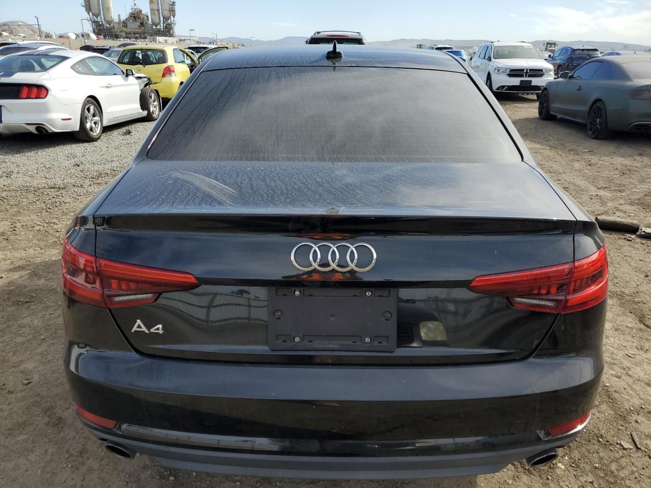 2017 Audi A4 VIN WAUGNAF45HN039923 Copart auction photo, side damage thumbnail 6
