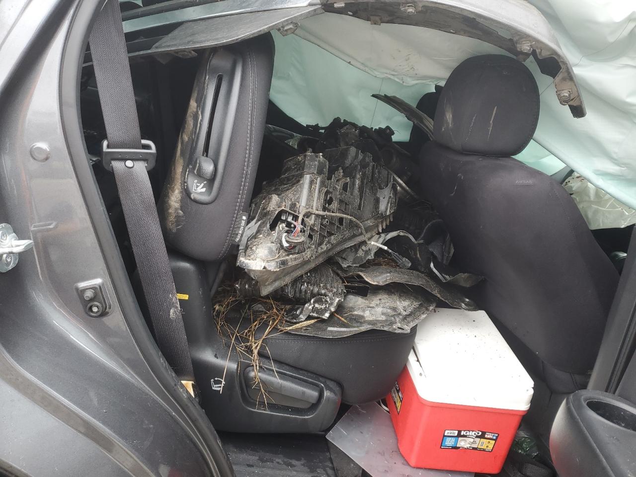 2018 Nissan Pathfinder VIN 5N1DR2MM5JC640636 Copart auction photo, front end / all over damage thumbnail 12
