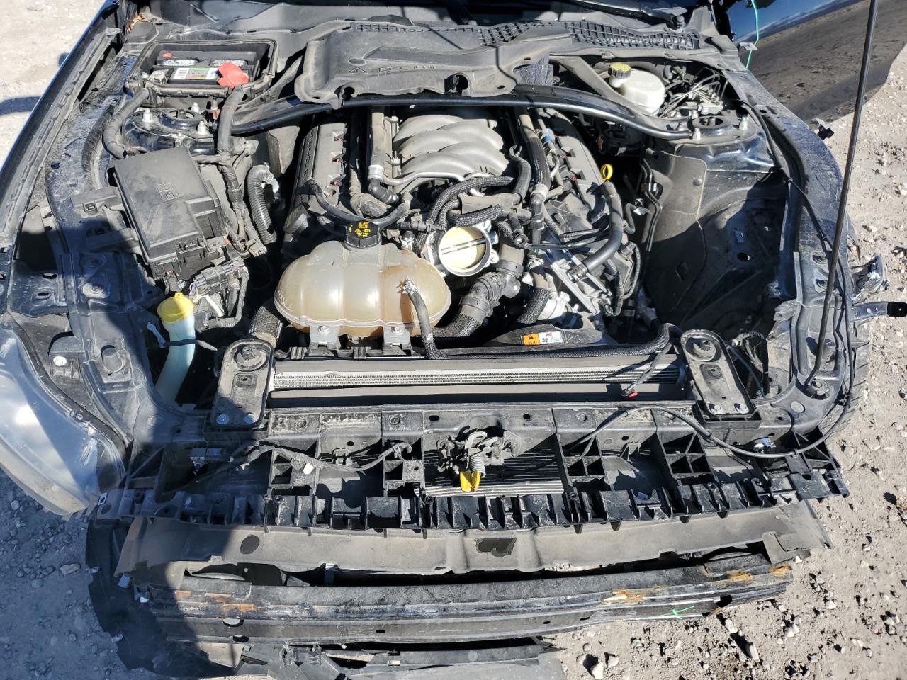 2015 Ford Mustang VIN 1FA6P8CF1F5371495 Copart auction photo, front end / side damage thumbnail 11
