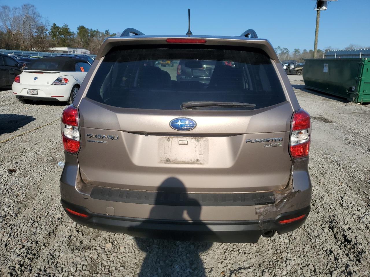2015 Subaru Forester VIN JF2SJAHCXFH560355 Copart auction photo, all over damage thumbnail 6
