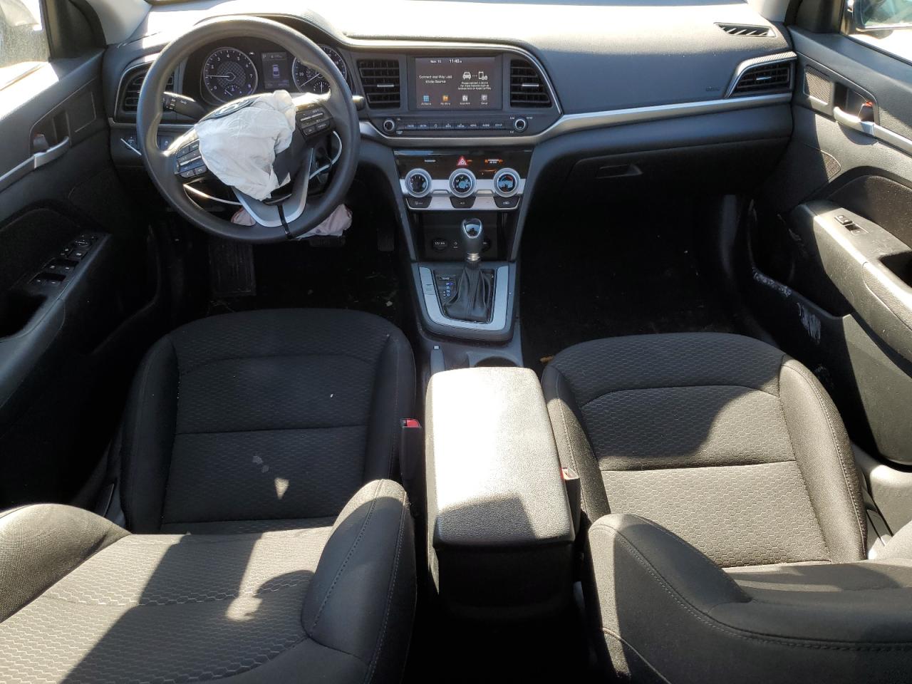 2019 Hyundai Elantra VIN 5NPD84LFXKH405144 Copart auction photo, front end damage thumbnail 8