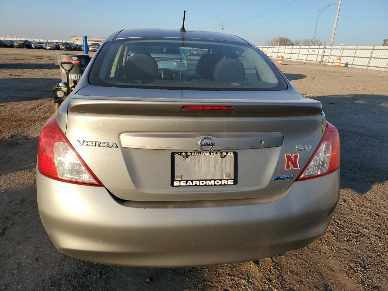 2014 Nissan Versa VIN 3N1CN7AP0EL826699 Copart auction photo, front end damage thumbnail 6