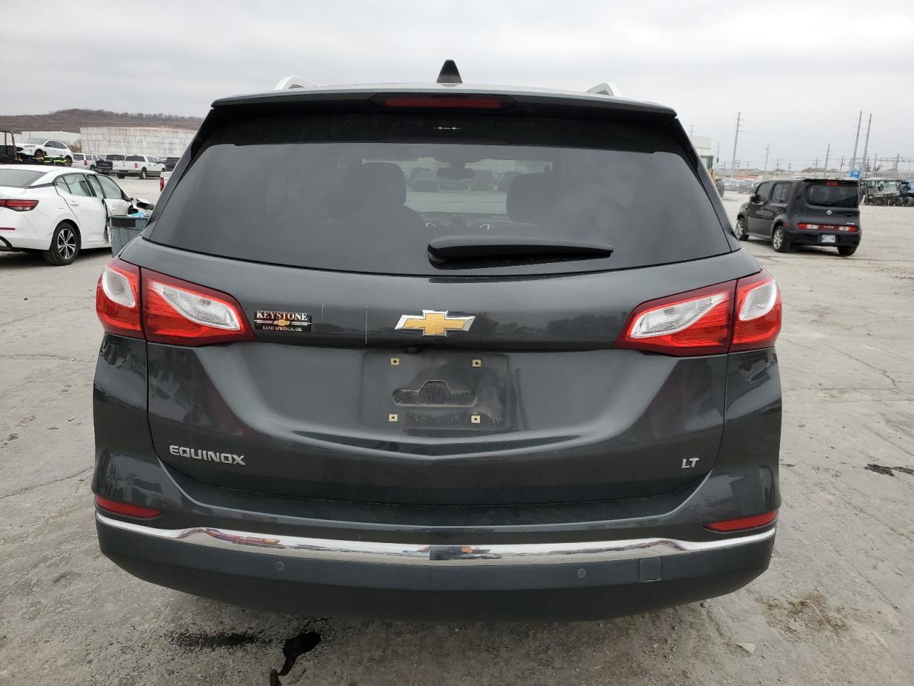 2018 Chevrolet Equinox VIN 2GNAXJEVXJ6100150 Copart auction photo, side damage thumbnail 6