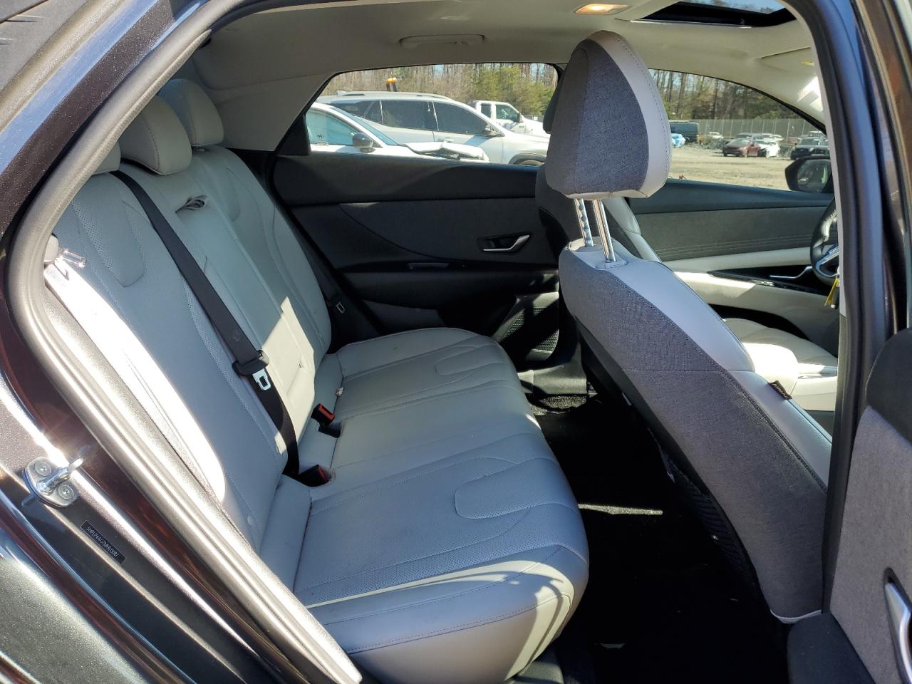 2021 Hyundai Elantra VIN 5NPLP4AG7MH013087 Copart auction photo, front end / side damage thumbnail 10