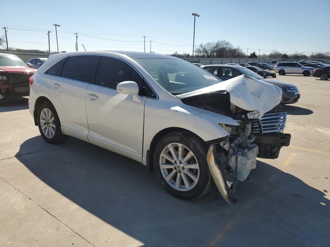 2011 Toyota Venza VIN 4T3ZA3BB2BU053334 Copart auction photo, front end damage thumbnail 4