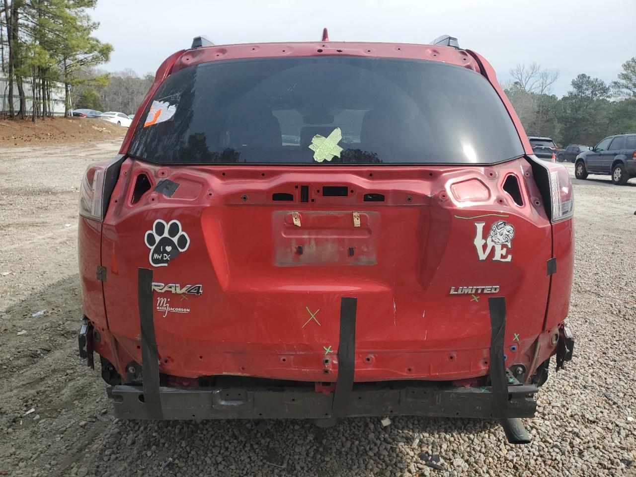 2016 Toyota RAV 4 VIN 2T3YFREV1GW296369 Copart auction photo, all over damage thumbnail 6